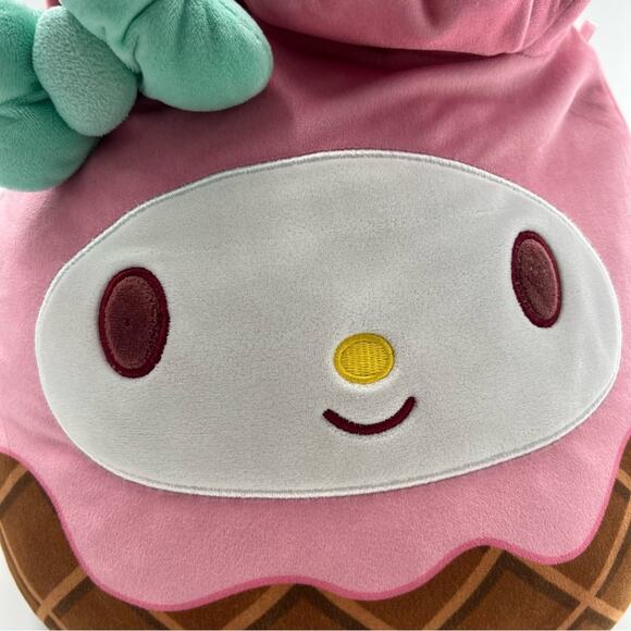 Sanrio Squishmallows Hello Kitty and Friends My Melody Ice Cream Plush 12” Pink - Picture 2 of 7